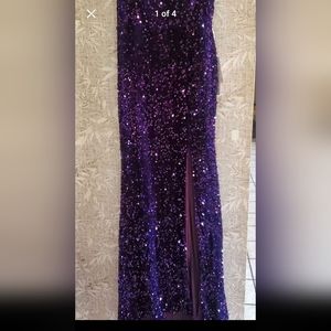 Purple Sparkle Dress